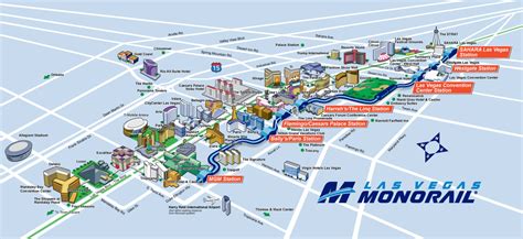 vegas monorail route map